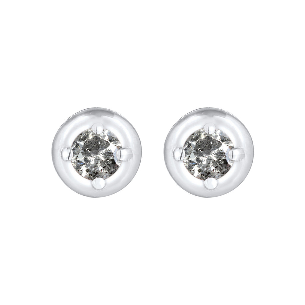 Silver Anting Perhiasan Perak 925 Wanita Stud Basic Vintage Diamond
