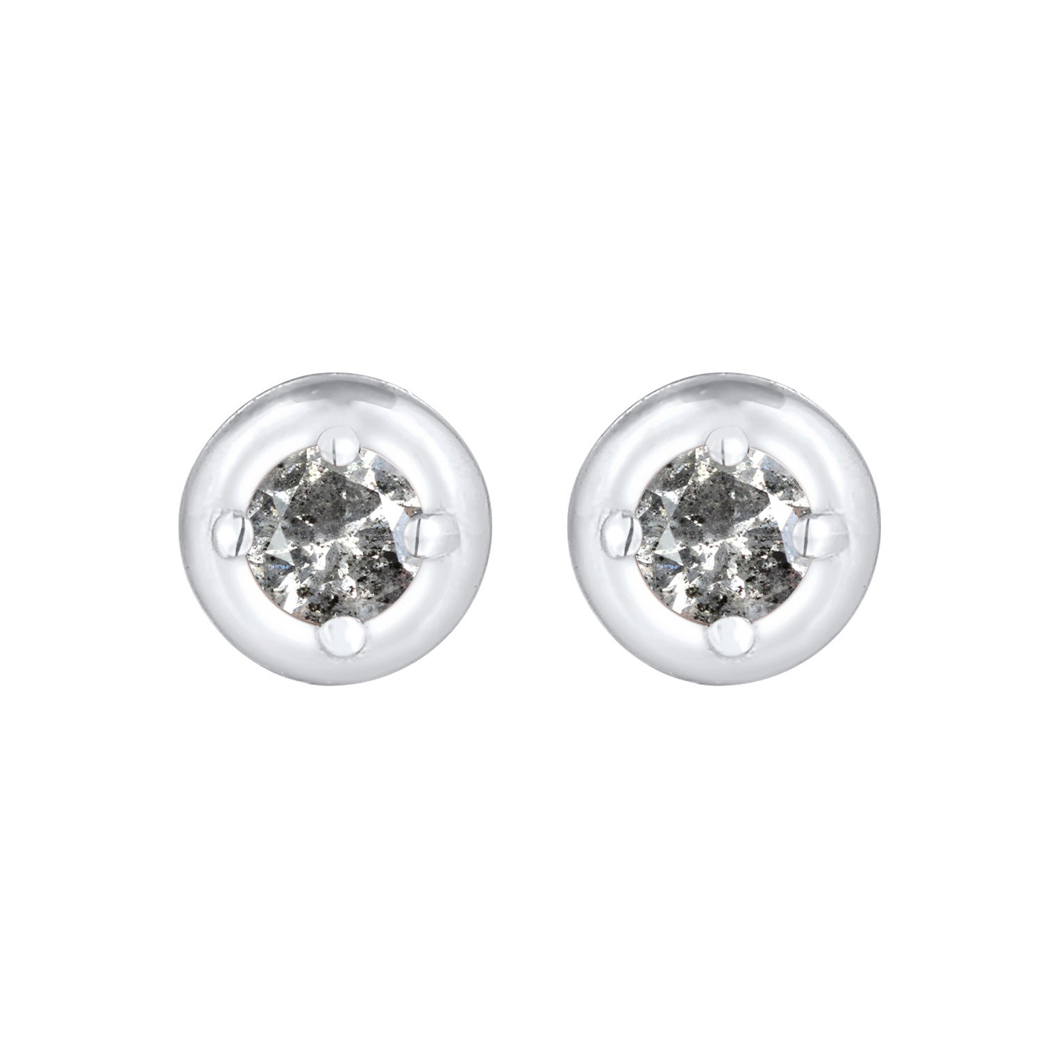 Silver Anting Perhiasan Perak 925 Wanita Stud Basic Vintage Diamond