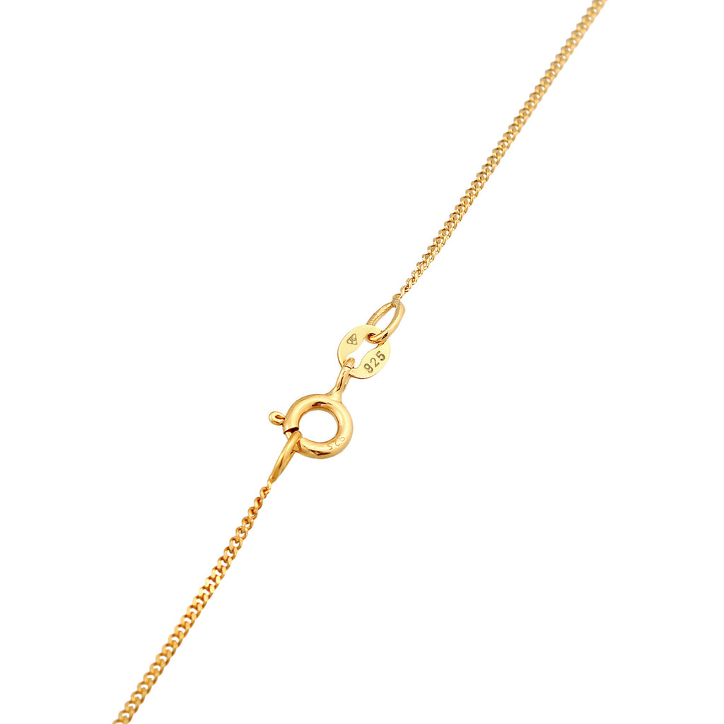Gold Kalung Perhiasan Perak 925 Wanita Drop Pendant Shell Pearl Gold Plated