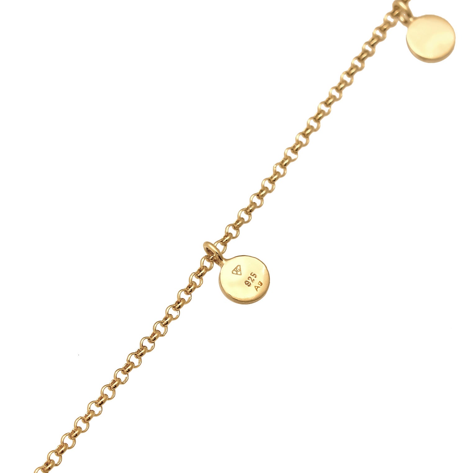 Gold Kalung Perhiasan Perak 925 Wanita Boho Gold Plated