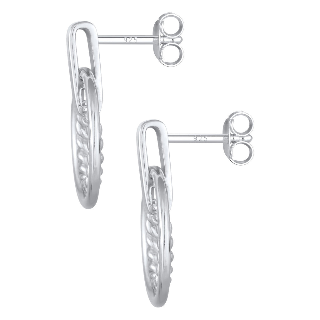 Silver Perhiasan Wanita Perak Asli - Silver Anting Kreis