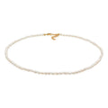 Gold Kalung Perhiasan Perak 925 Wanita Choker Basic Chain Gold Plated