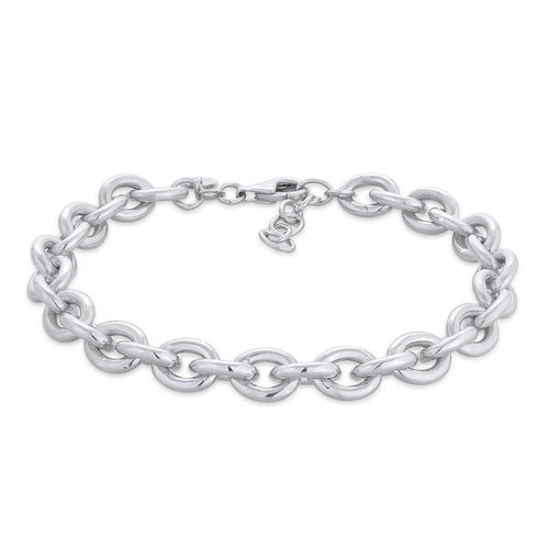 Gelang perak 925 dengan desain statement elegan Elli Jewelry