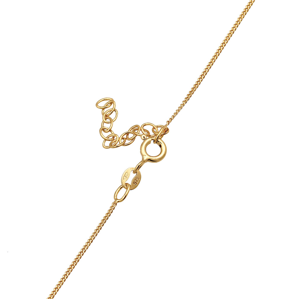 Gold Kalung Perhiasan Perak 925 Wanita Lotus Flower Pendant Spiritual Gold Plated