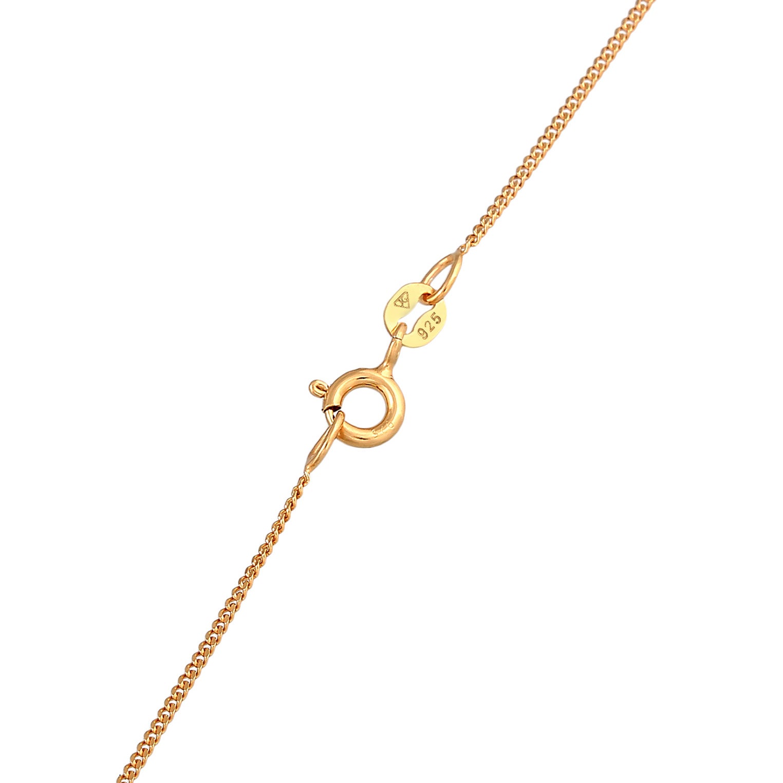 Gold Kalung Perhiasan Perak 925 Wanita V Shape Sparkling Elegant Zirconia Crystals Gold Plated