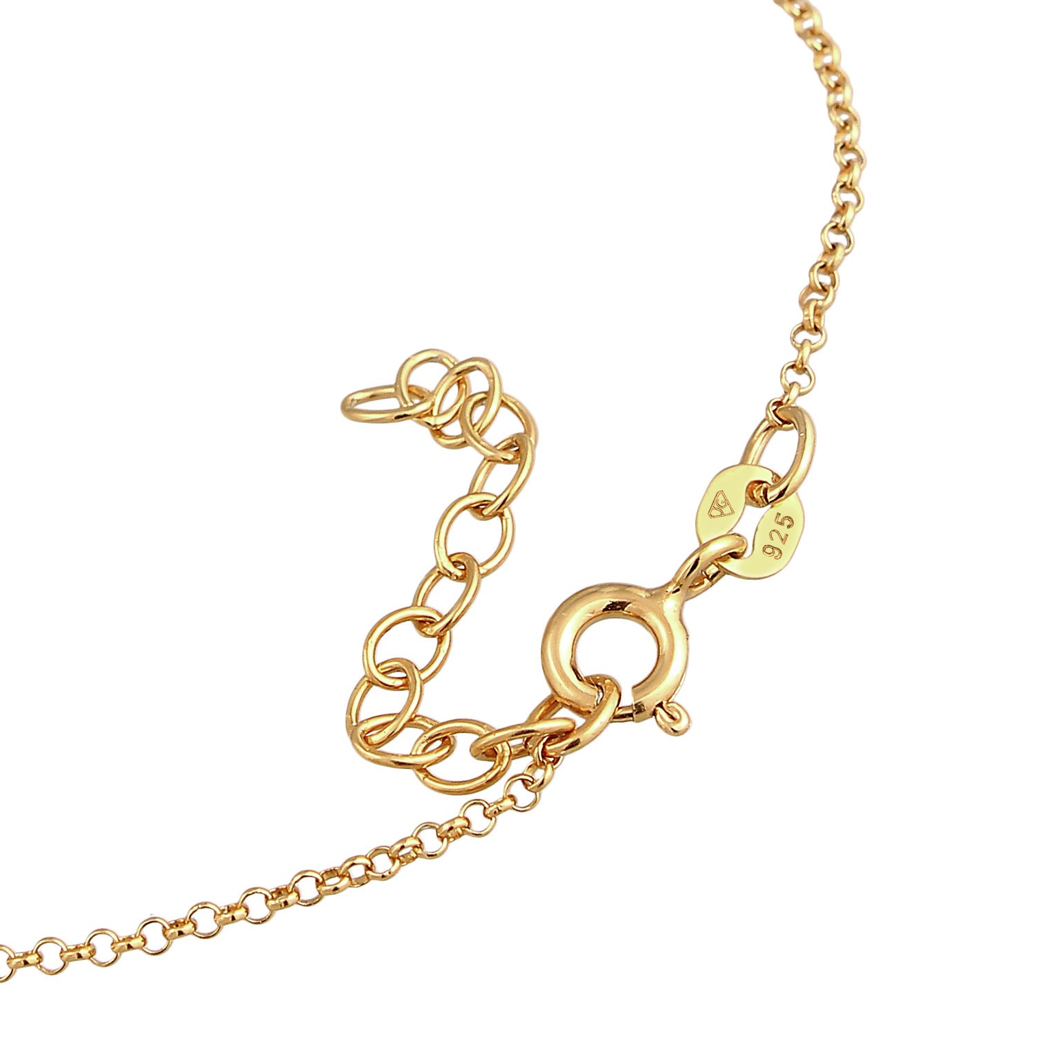 Green Perhiasan Wanita Perak Asli - Silver Gelang Hand Chain Accessory Sparkling Crystals Gold Plated