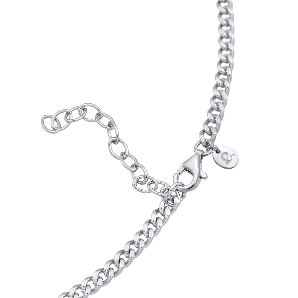 Silver Kalung Perhiasan Perak 925 Wanita Cuff Basic