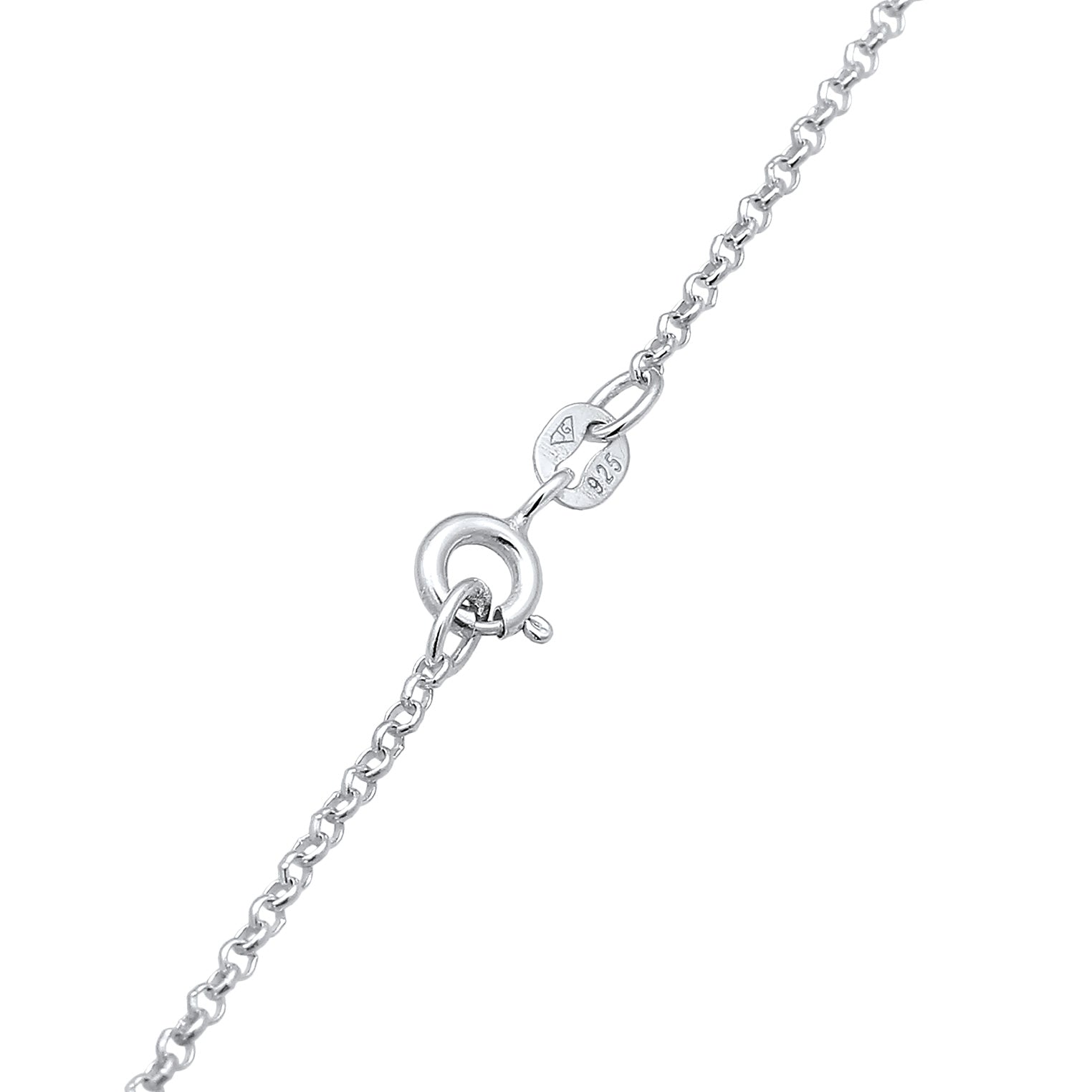 Silver Kalung Perhiasan Perak 925 Wanita Y-Chain Solitaire Pendant Infinity Crystal