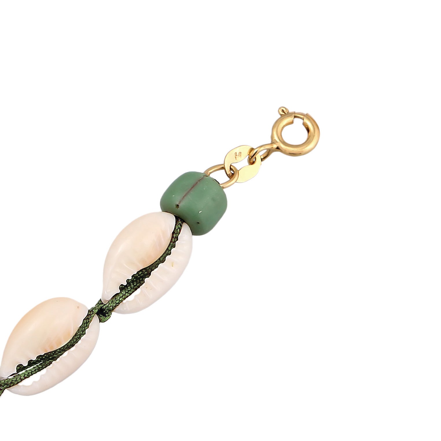 Gold Kalung Perhiasan Perak 925 Wanita Shell Choker Pearl Gold Plated