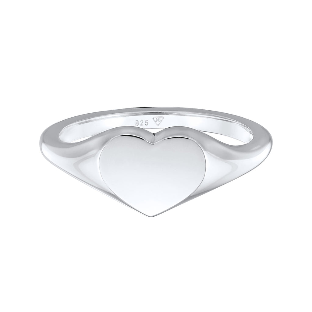 Silver Cincin Perhiasan Perak 925 Wanita Heart