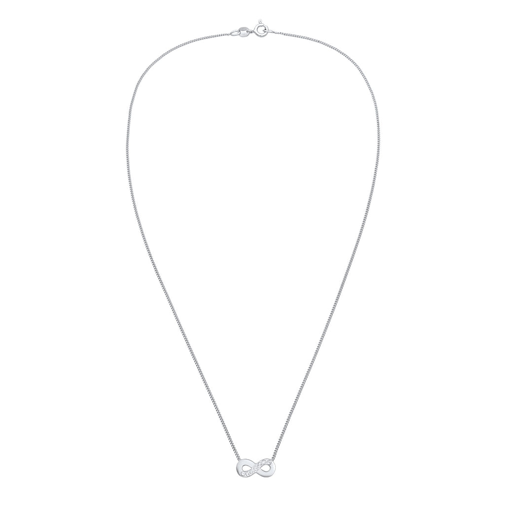 Silver Kalung Perhiasan Perak 925 Wanita Stack Band Trend