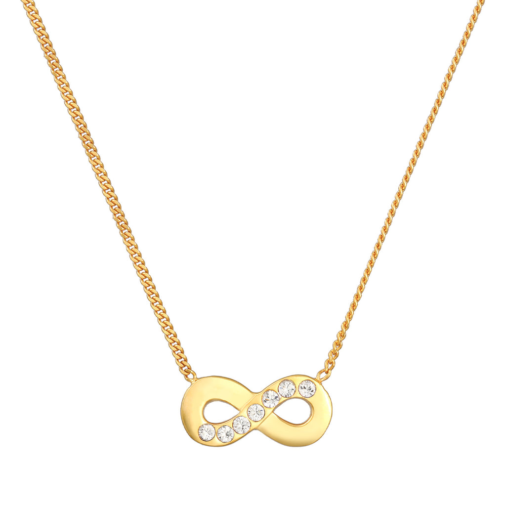 Gold Kalung Perhiasan Perak 925 Wanita Stack Band Trend Gold Plated