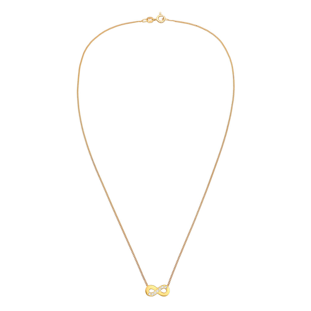 Gold Kalung Perhiasan Perak 925 Wanita Stack Band Trend Gold Plated