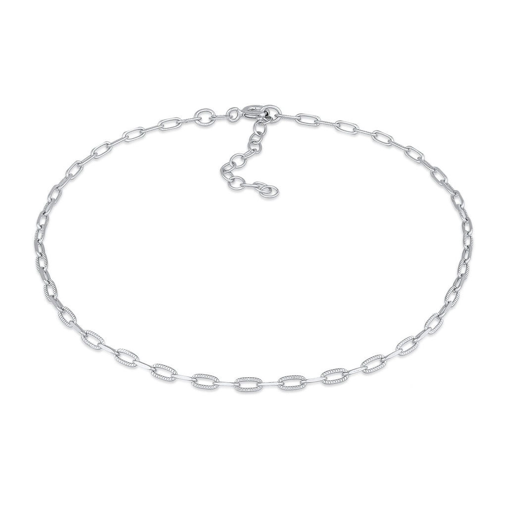 Silver Gelang Kaki Perhiasan Perak 925 Wanita Basic Links