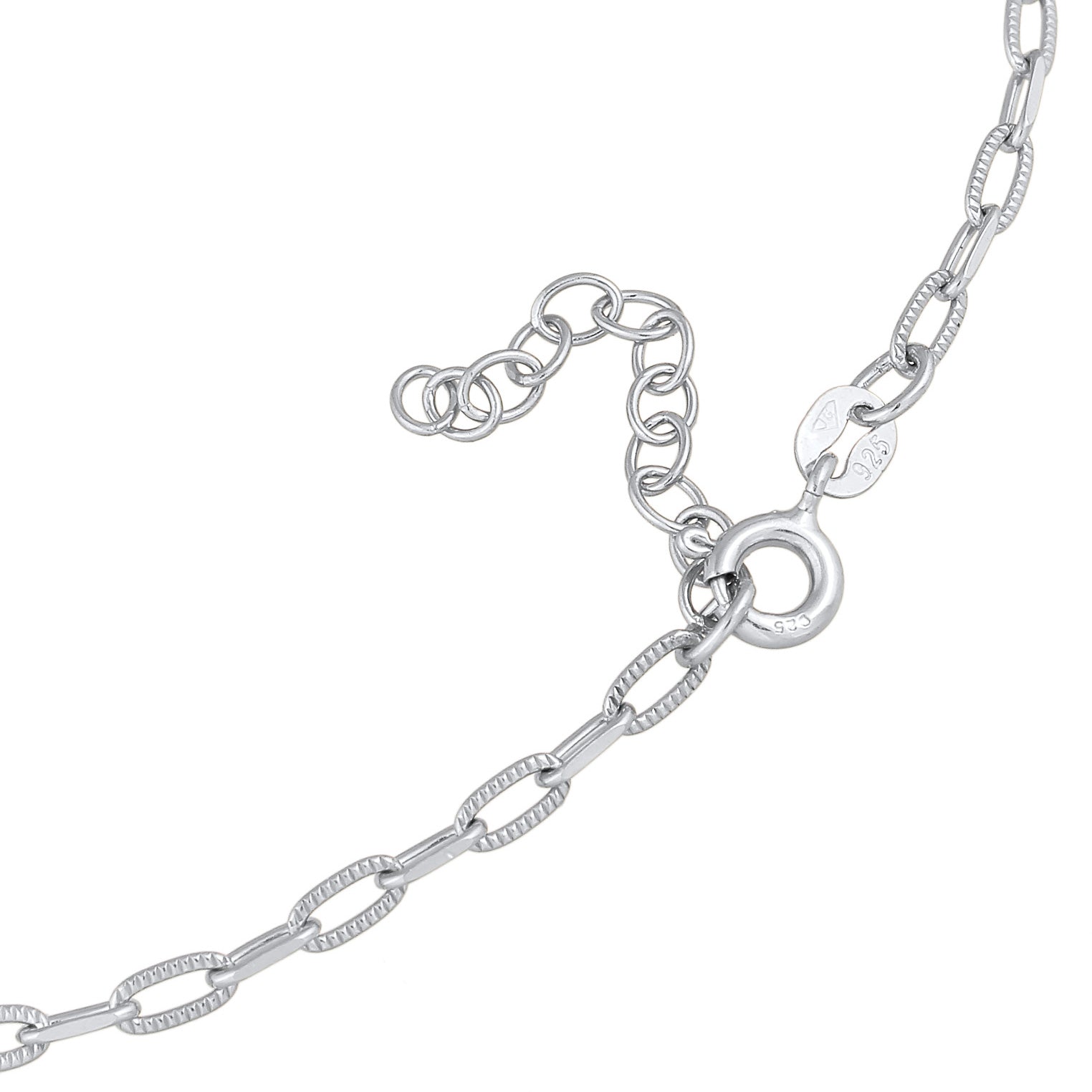 Silver Gelang Kaki Perhiasan Perak 925 Wanita Basic Links