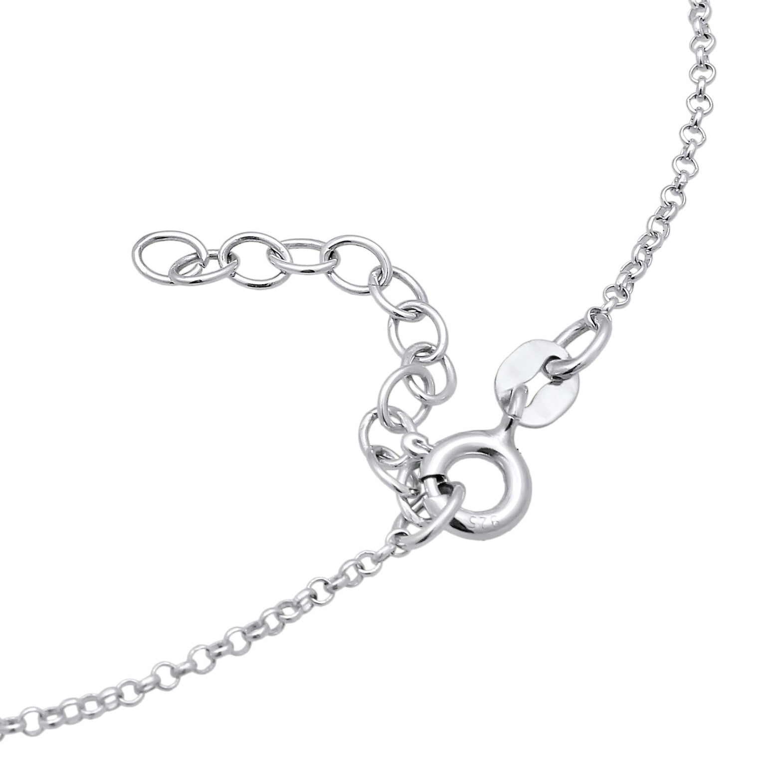 Silver Gelang Kaki Perhiasan Perak 925 Wanita Wave Maritime Basic