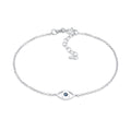 Silver Gelang Perhiasan Perak 925 Wanita Evil Eye Crystal