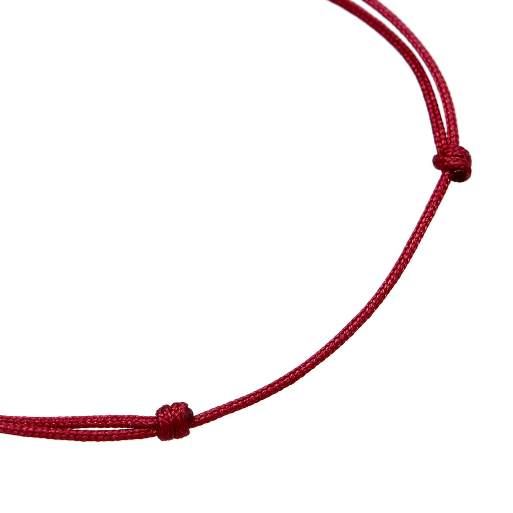 Gold Gelang Perhiasan Perak 925 Wanita Pretzel Nylon Gold Plated