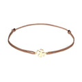 Gold Gelang Perhiasan Perak 925 Wanita Cloverleaf Gold Plated