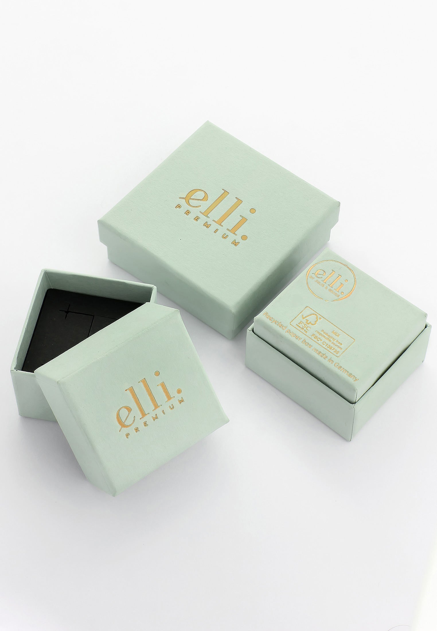 Gold Anting Perhiasan Emas 375 Wanita Circle