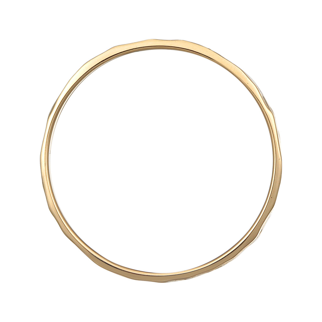 Gold Ring Basic In 585 Yellow Gold