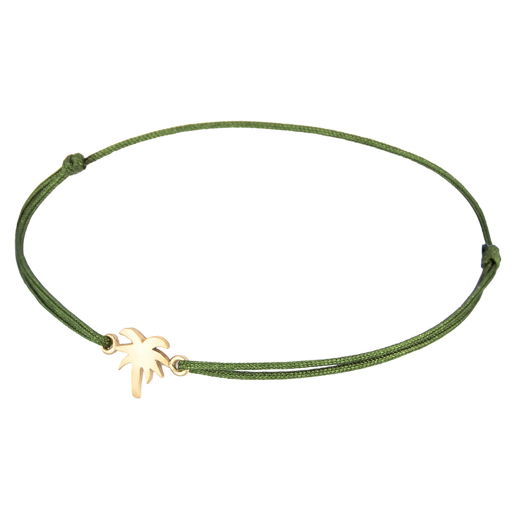 Green Gelang Perhiasan Perak 925 Wanita Palme Beach Gold Plated