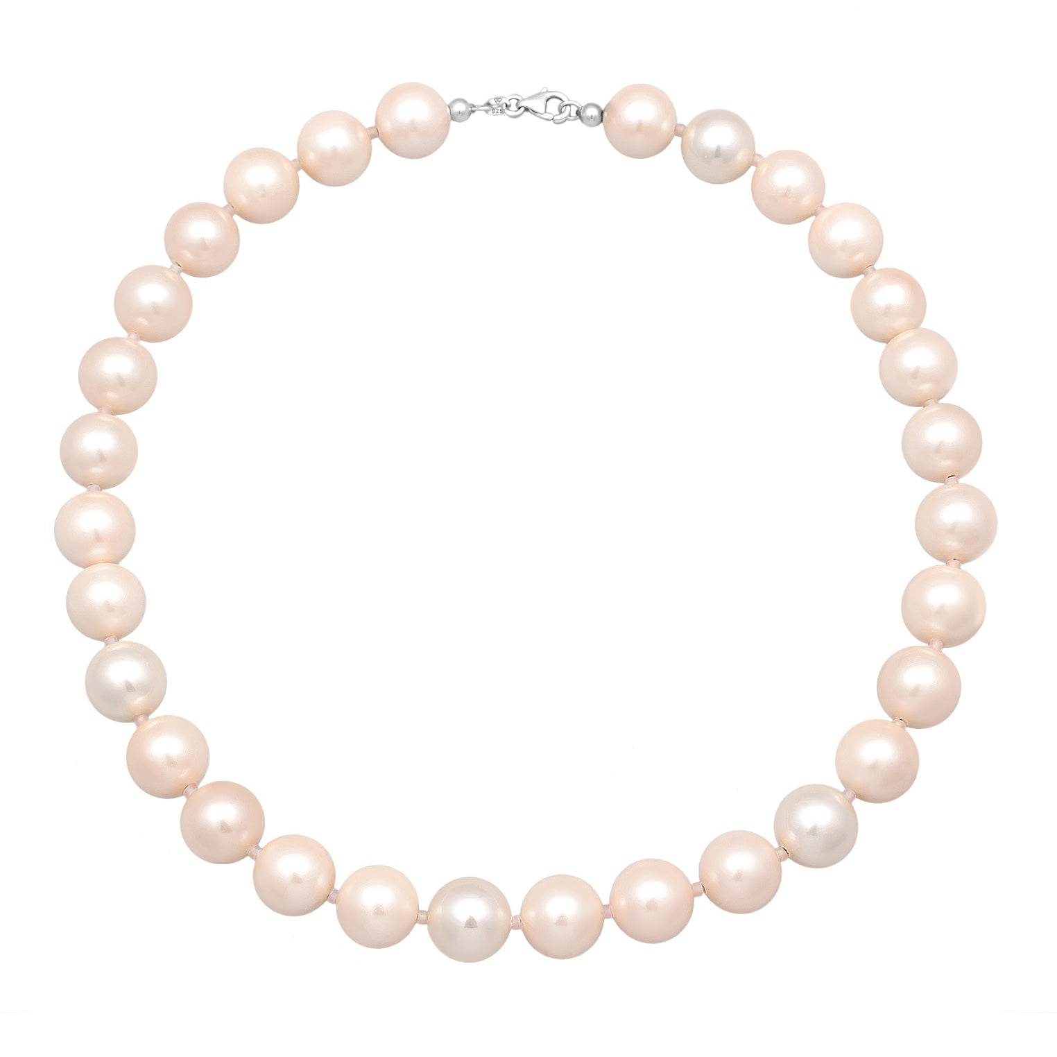 Kalung perak 925 dengan mutiara elegan Elli Jewelry
