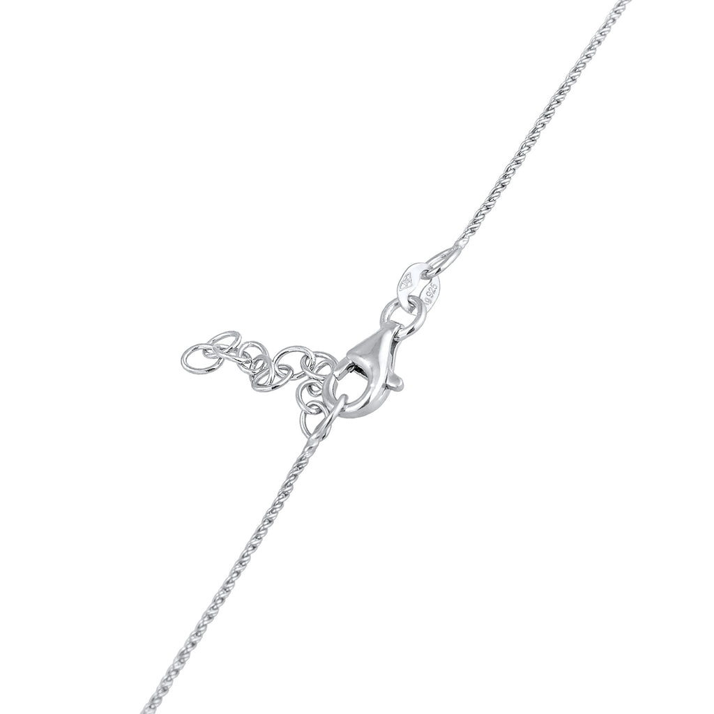 Silver Kalung Perhiasan Perak 925 Wanita Choker Chain