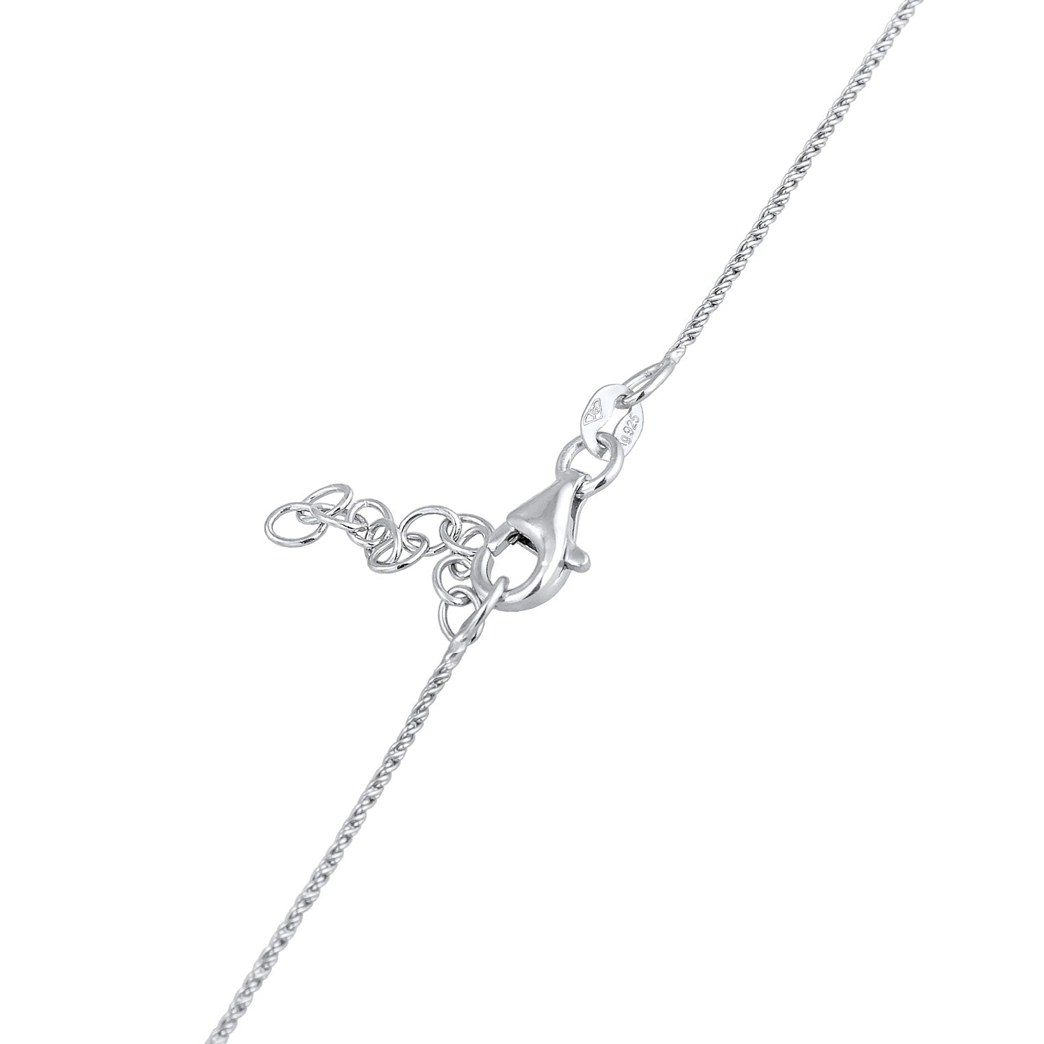 Silver Kalung Perhiasan Perak 925 Wanita Choker Chain