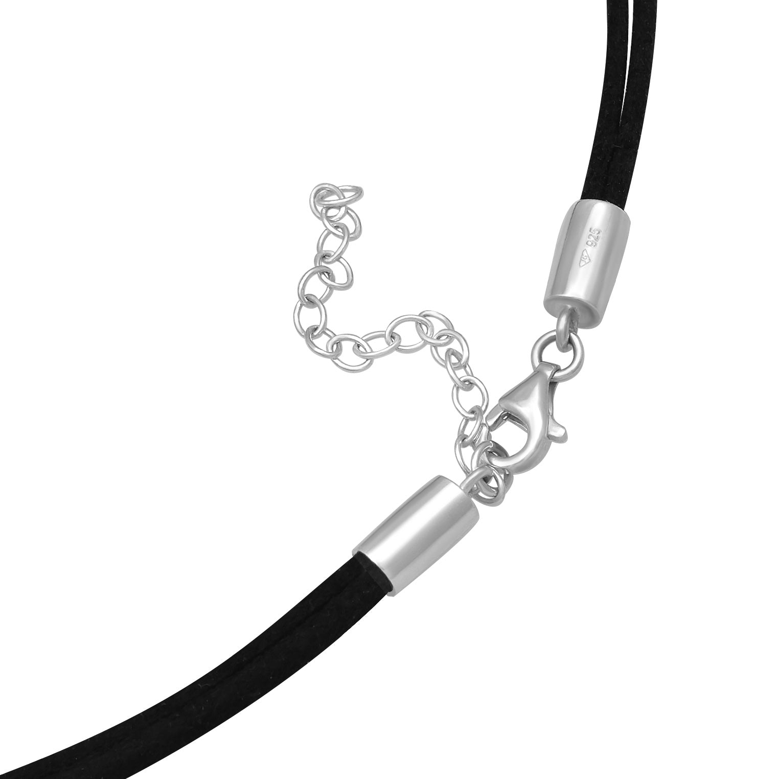 Silver Kalung Perhiasan Perak 925 Wanita Choker Flower of Life