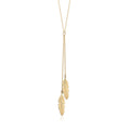 Kalung perak 925 dengan liontin bulu elegan Elli Jewelry