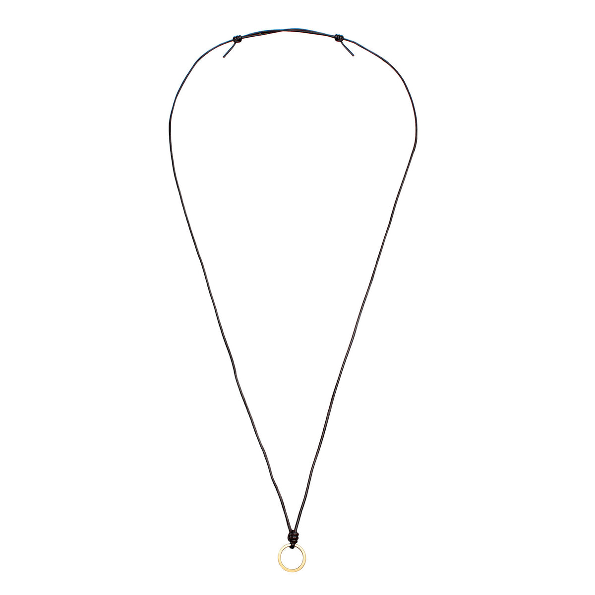 Gold Kalung Perhiasan Perak 925 Wanita Charm Strap Adjustable Gold Plated