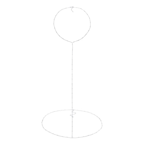 Ladies waist chain balls basic in 925 sterling silver