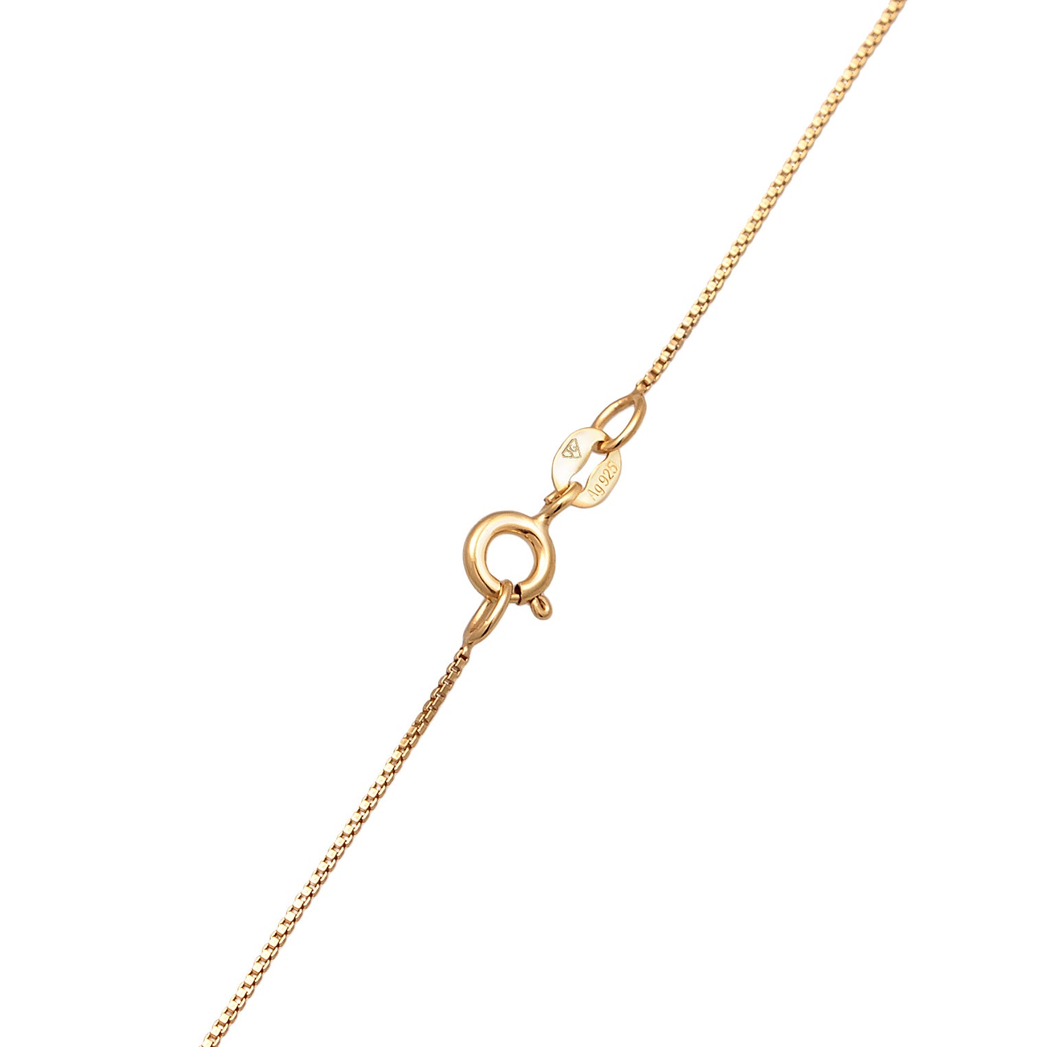 Gold Kalung Perhiasan Perak 925 Wanita Basic Venetian Gold Plated