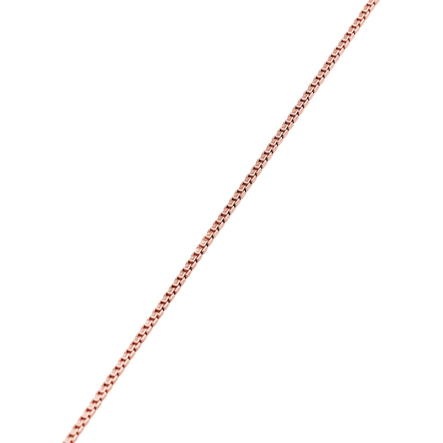 Rosegold Kalung Perhiasan Perak 925 Wanita Basic Venetian Rosegold Plated