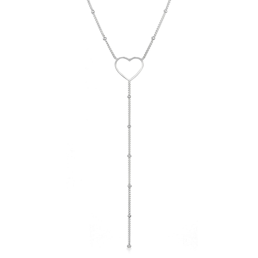 Kalung perak 925 dengan Y-chain design elegan Elli Jewelry