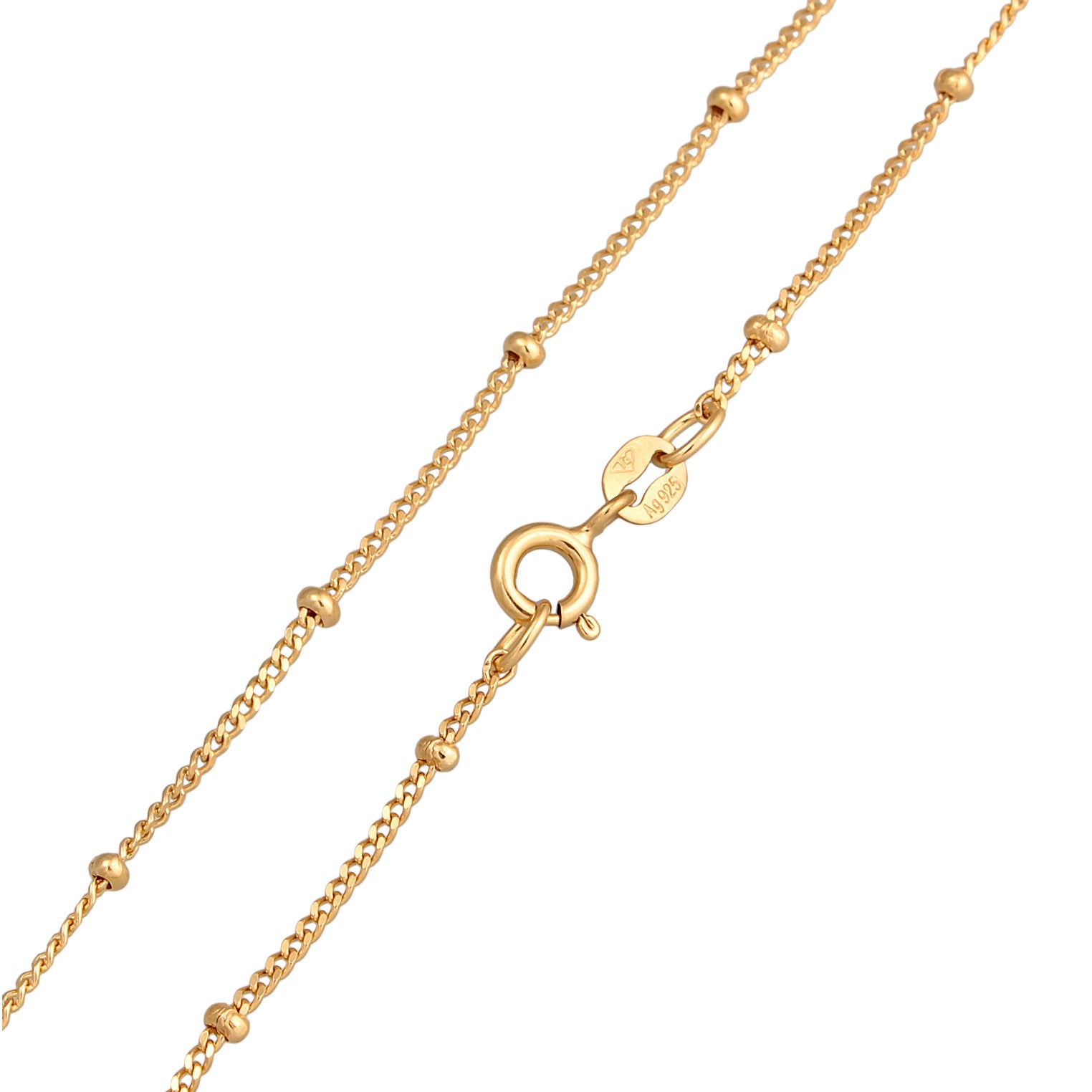 Gold Kalung Perhiasan Perak 925 Wanita Ball Shell Pearl Gold Plated