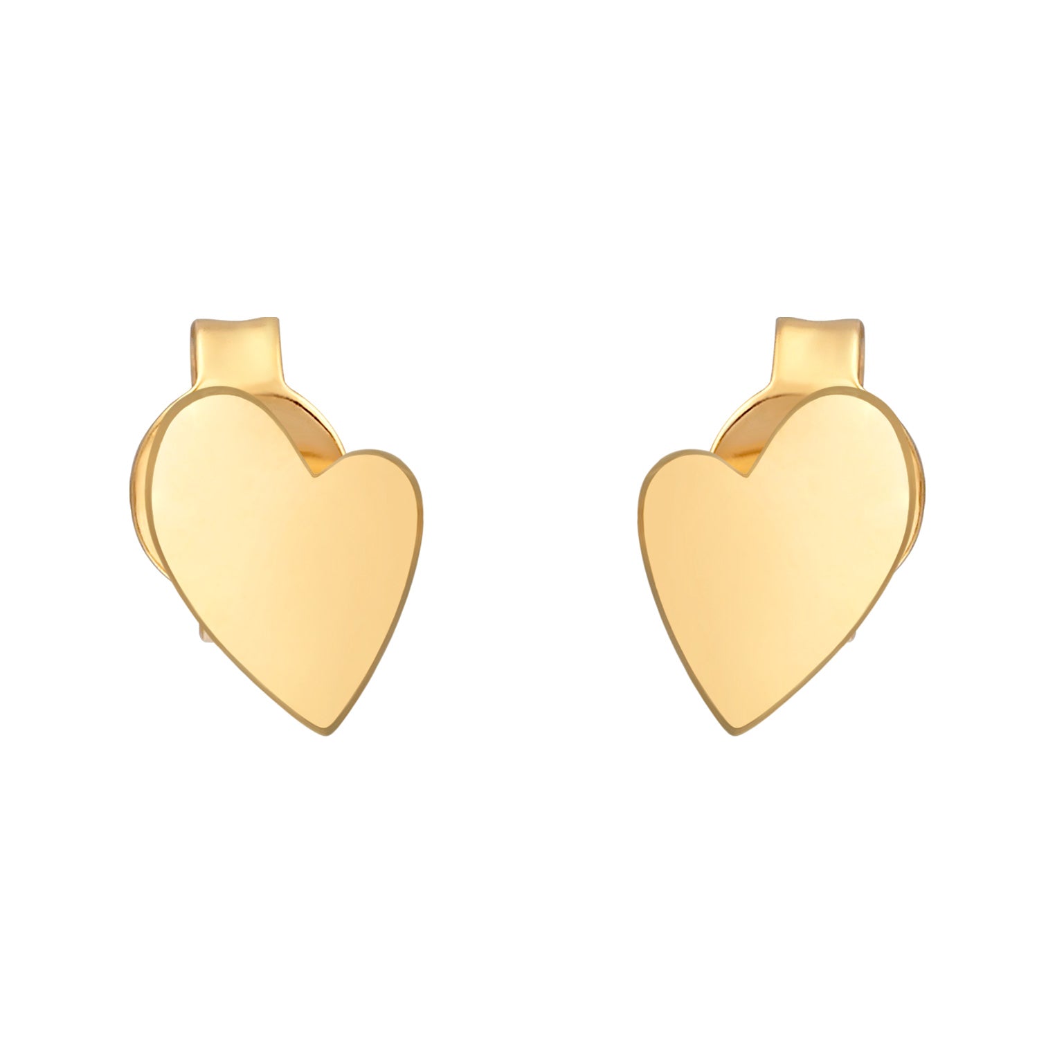 Gold Anting Perhiasan Perak 925 Wanita Playful Fashionable Gold Plated