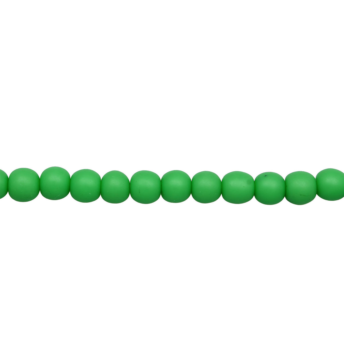 Ladies Trend Basic with resin Beads green in 925 Sterling Silver