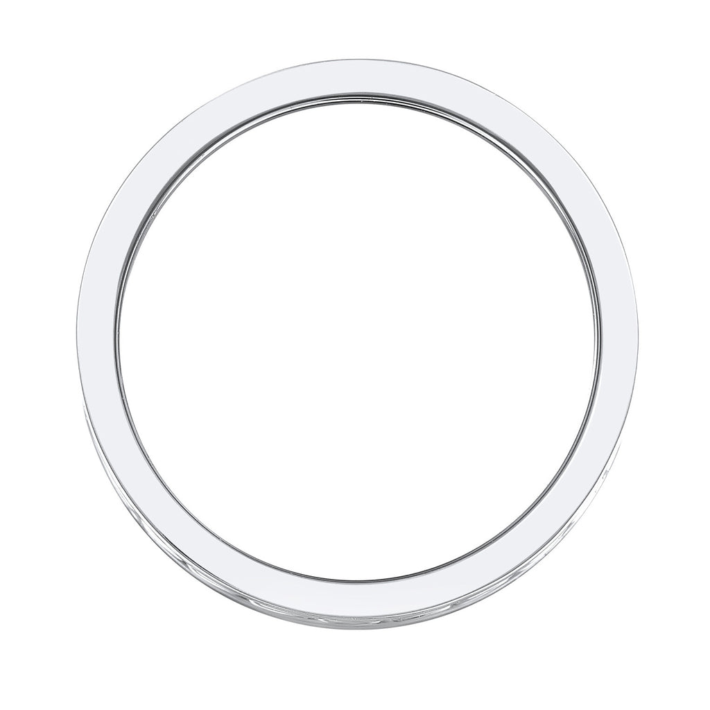 Silver Cincin Perhiasan Perak 925 Wanita Chain Design Wide