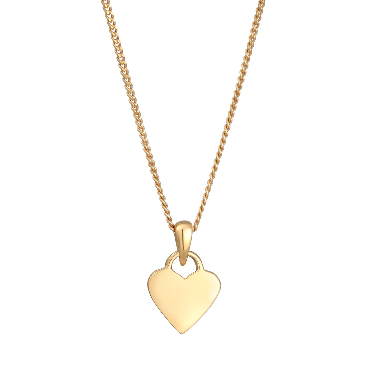 Blue Perhiasan Wanita Perak Asli Lapis Emas Kalung Heart Pendant Blue Enamel