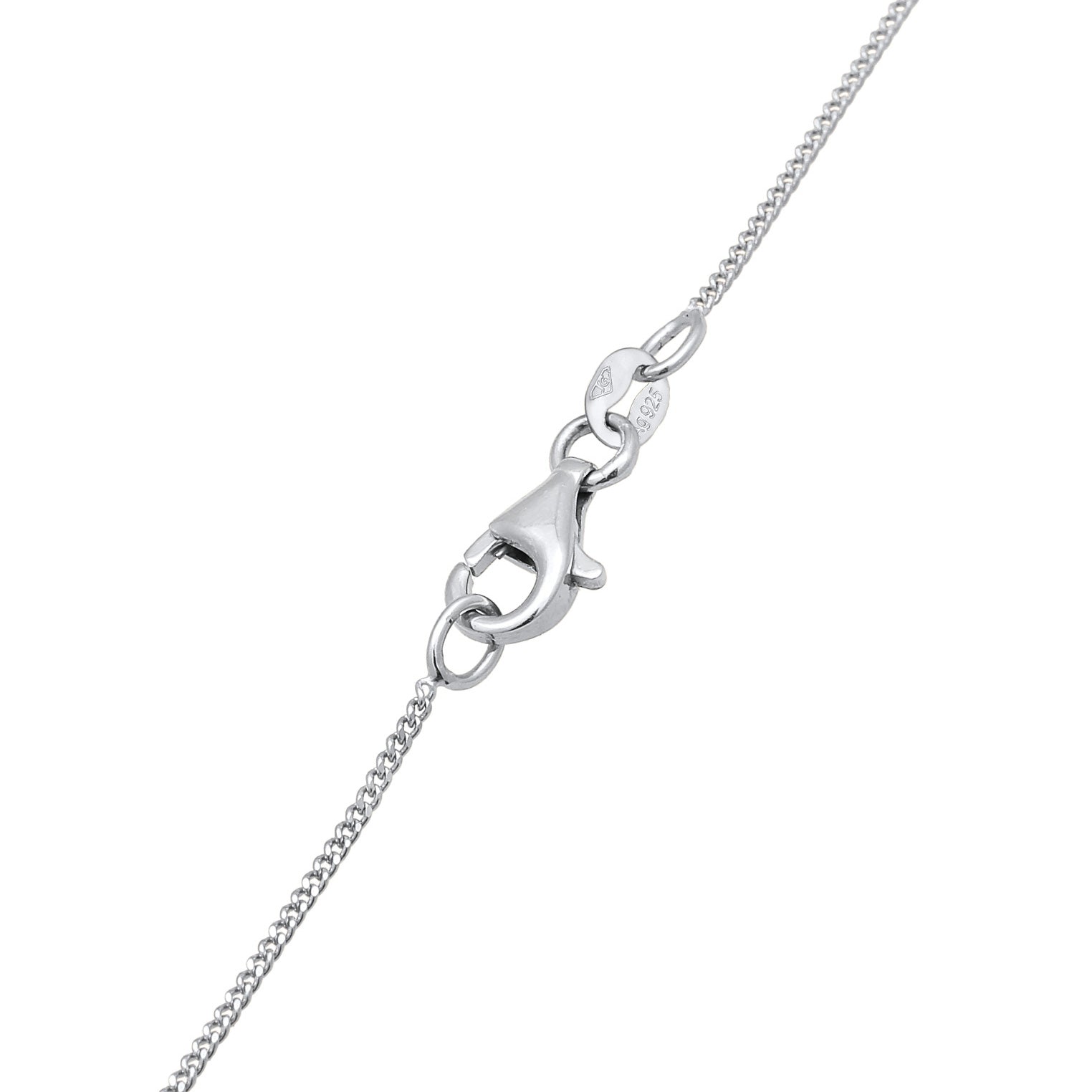 Silver Perhiasan Wanita Perak Asli Kalung Crescent Moon Astro