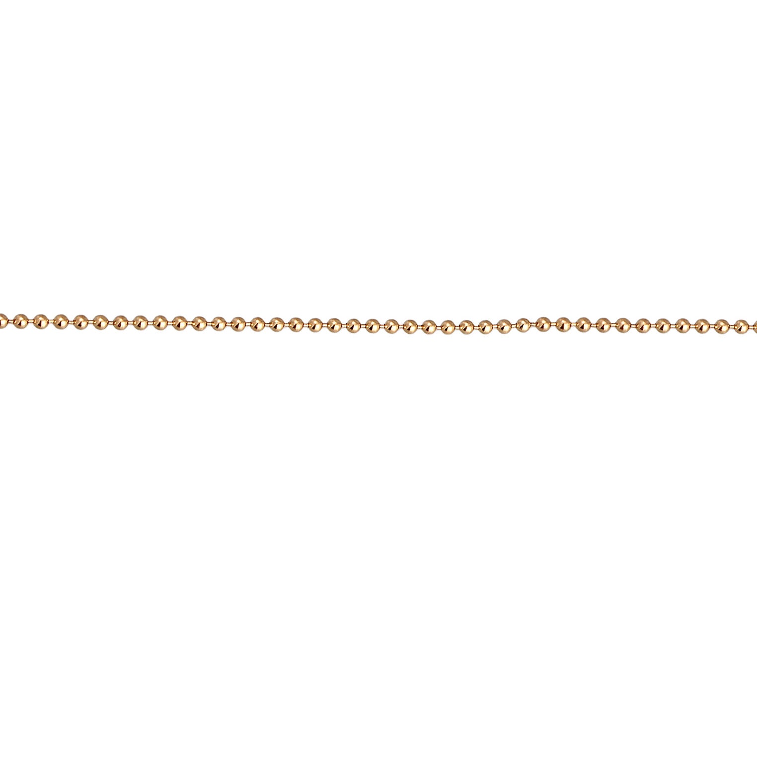 Gold Perhiasan Wanita Perak Asli Lapis Emas Kalung Ball Choker