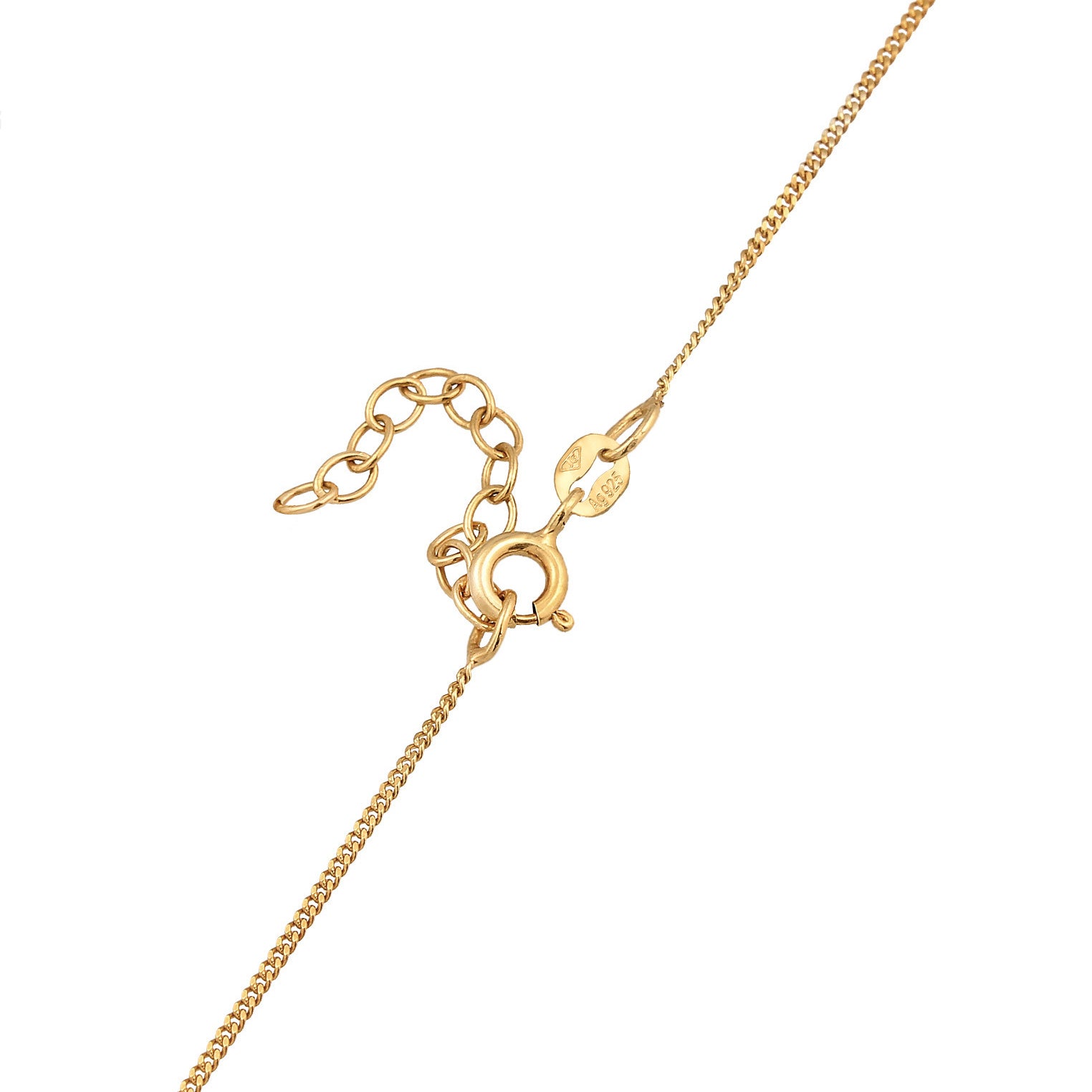 Gold Perhiasan Wanita Perak Asli Lapis Emas Kalung Choker Circle Turquoise Howlite