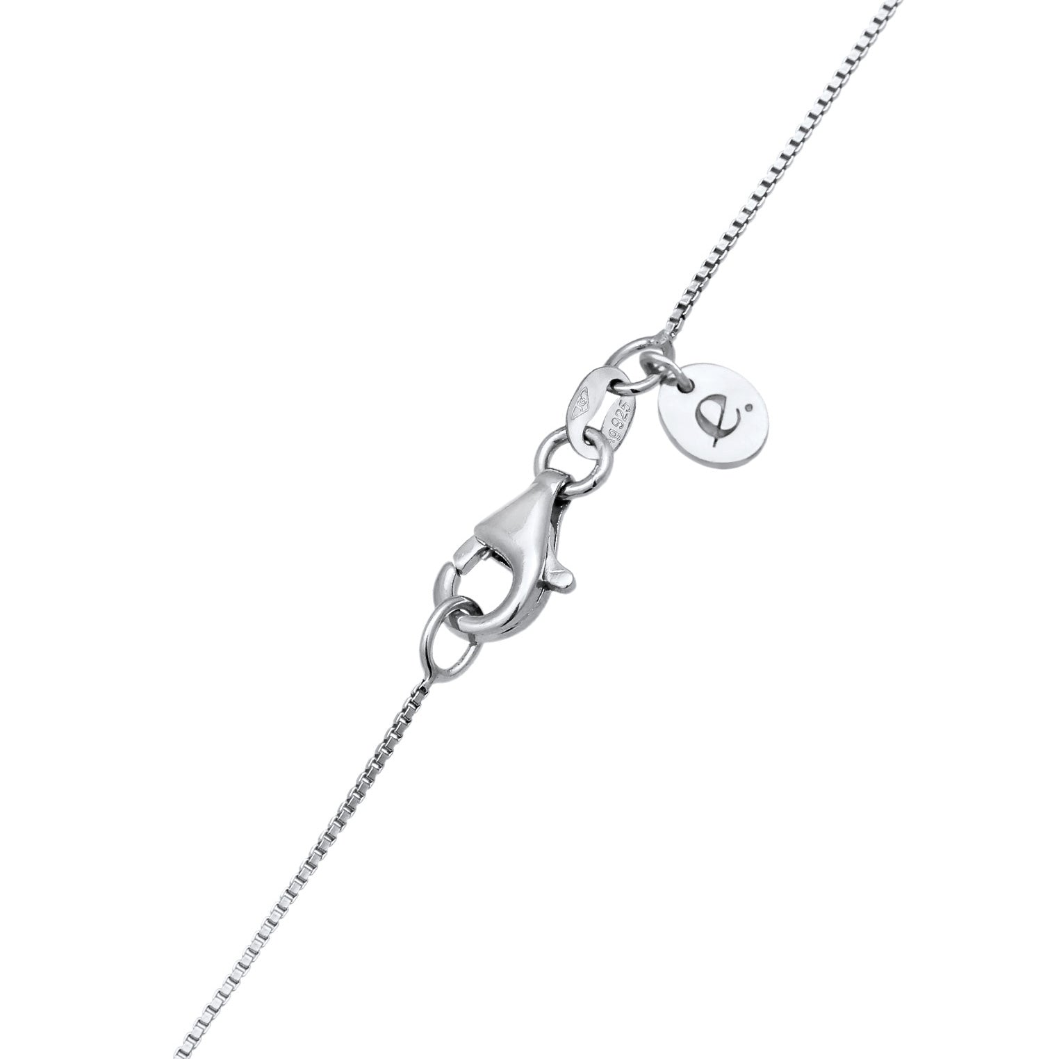 Silver Perhiasan Wanita Perak Asli Kalung Ribbon Shell Pearl