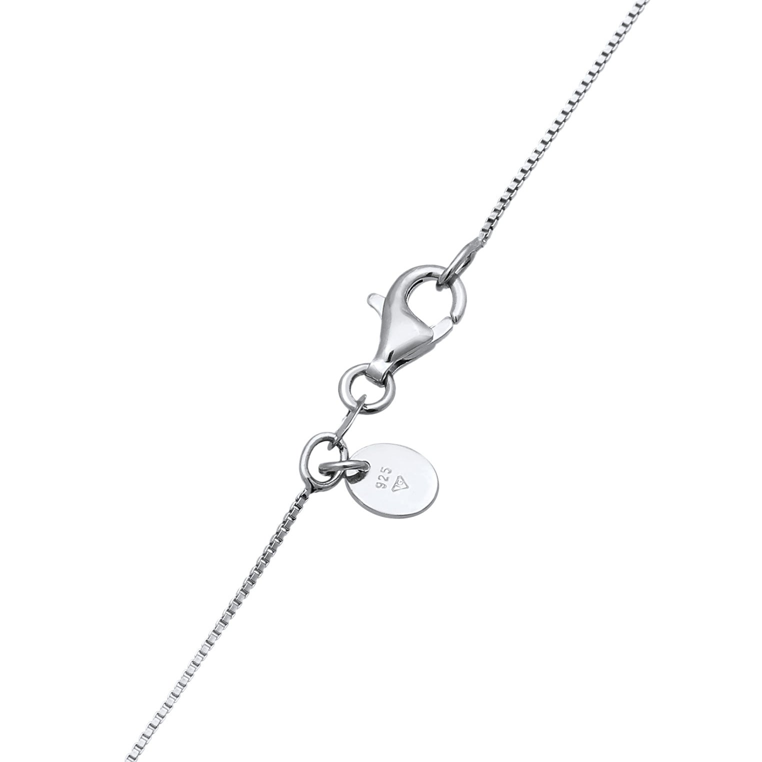 Silver Kalung Perhiasan Perak 925 Wanita Ribbon Shell Pearl