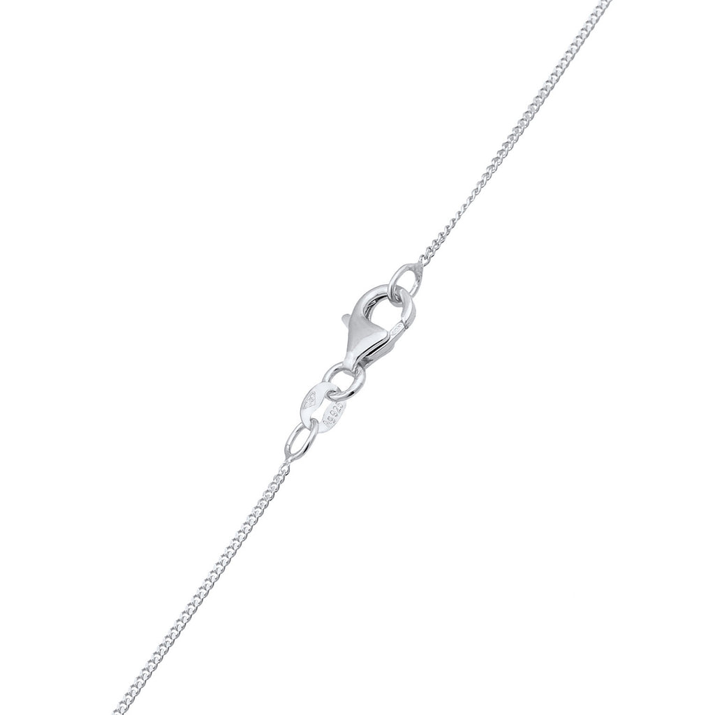 Silver Perhiasan Wanita Perak Asli Kalung Cross Zirconia