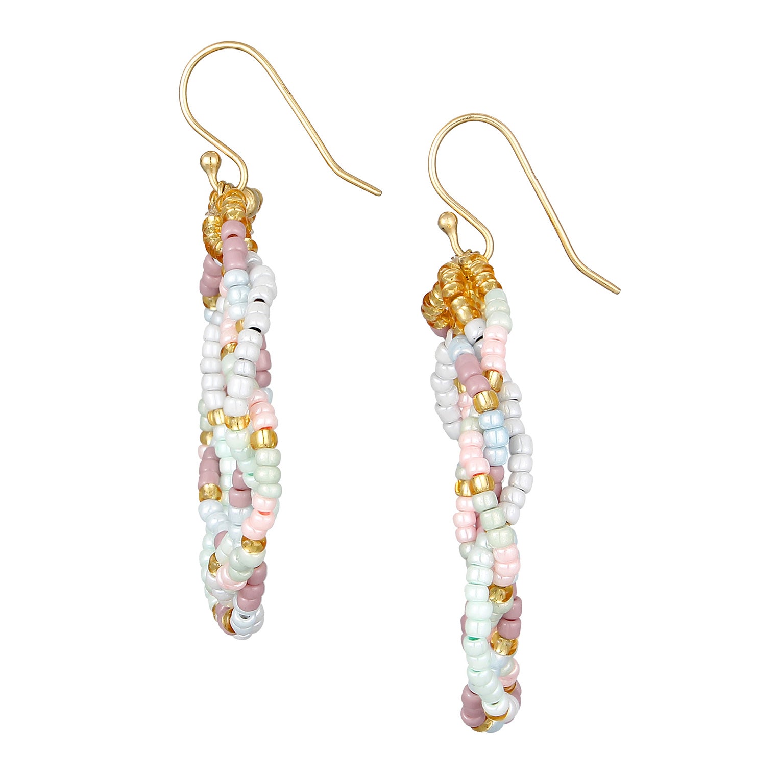 Colored Perhiasan Wanita Perak Asli Lapis Emas Anting Simbol Pastel Warna-warni