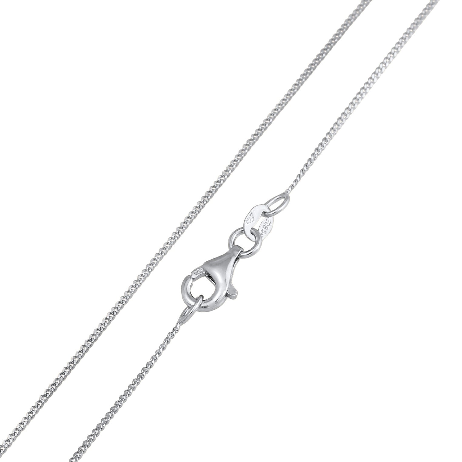 Silver Perhiasan Wanita Perak Asli Kalung Circle Pendant