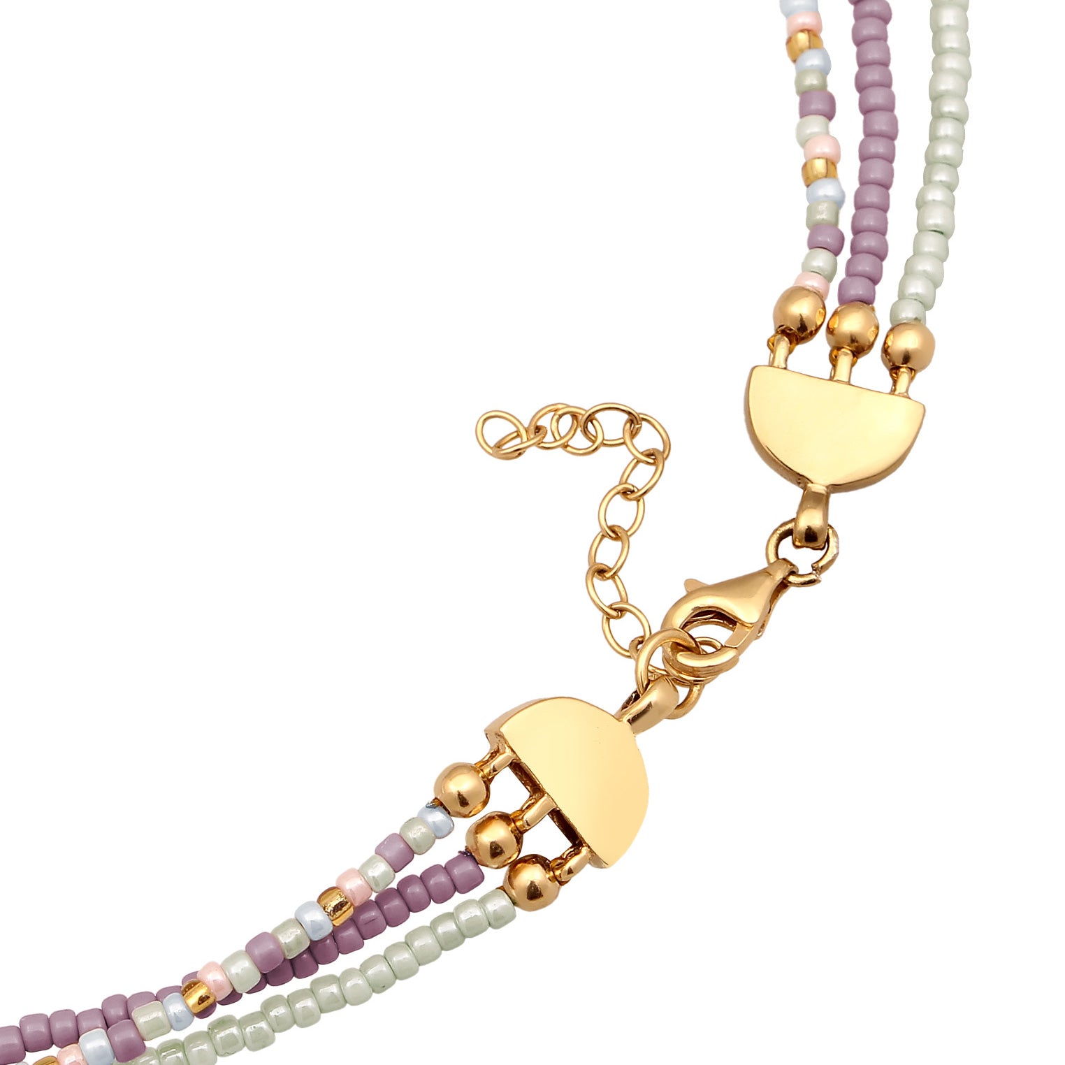 Colored Perhiasan Wanita Perak Asli Lapis Emas Kalung Heart Choker Cultured Freshwater Pearls